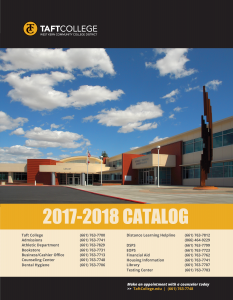 2017-18 Course Catalog Cover