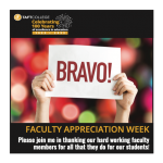 Faculty Appreciation Week